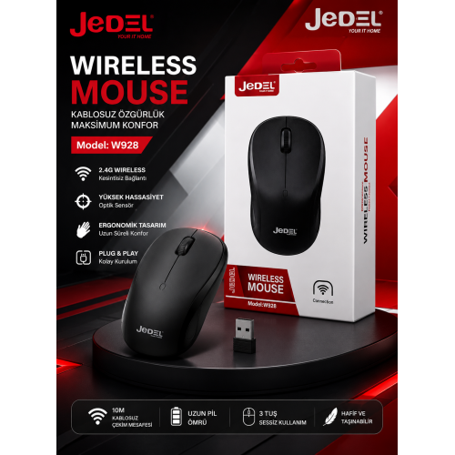 JEDEL W928 KABLOSUZ MOUSE